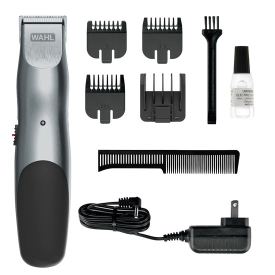 Picture of WAHL Groomsman Corded or Cordless Beard Trimmer for Men - Rechargeable Grooming Kit for Facial Hair - Beard Trimmer & Groomer - Model 9918-6171V