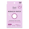 Picture of Rael Pimple Patches, Miracle Overnight Spot Cover - Hydrocolloid Acne Patches for Face, Zit and Blemish Spot, Thicker & Extra Adhesion, Acne Absorbing Cover, for All Skin Types, Vegan, Cruelty Free, 3 Sizes (104 Count)