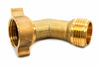 Picture of Camco 45 Degree Hose Elbow- Eliminates Stress and Strain On RV Water Intake Hose Fittings, Solid Brass (22605)