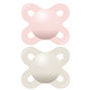 Picture of MAM Original Start Matte Newborn Baby Pacifier, Best Pacifier for Breastfed Babies, Sterilizer Case, Girl, 0-3 Months (Pack of 2)
