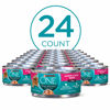 Picture of Purina ONE Natural, High Protein Cat Food, True Instinct Salmon and Trout Recipe in Sauce - (24) 3 oz. Pull-Top Cans