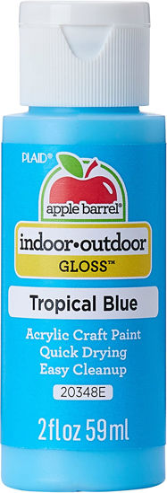 Picture of Apple Barrel Gloss Acrylic Paint in Assorted Colors (2-Ounce), 20348 Tropical Blue