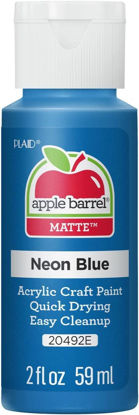 Picture of Apple Barrel Acrylic Paint in Assorted Colors (2 oz), 20492, Neon Blue