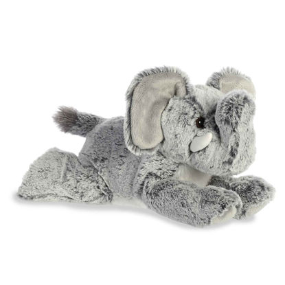 Picture of Aurora® Adorable Flopsie™ Leroy Elephant™ Stuffed Animal - Playful Ease - Timeless Companions - Gray 12 Inches