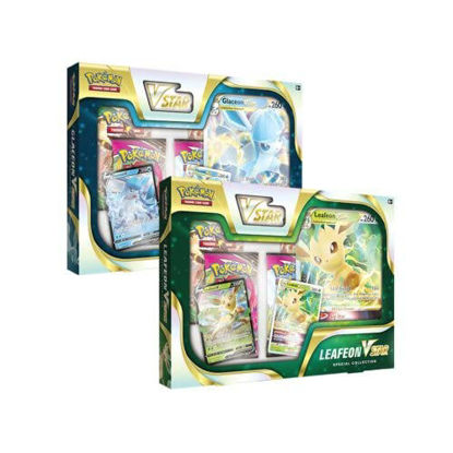 Picture of Pokémon | Leafeon VSTAR/Glaceon VSTAR Special Collection | Card Game | Ages 6+ | 2 Players | 10 Minutes Playing Time