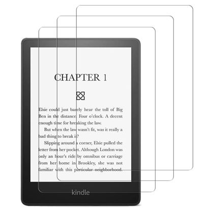 Picture of Tonvizern [3 Pack] for All-new Kindle Paperwhite 6.8-Inch (11th Generation, 2021) / Paperwhite Signature Edition 6.8-Inch/Paperwhite Kids 6.8-Inch (11th Gen) Screen Protector (Matte) [Not Glass]