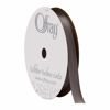 Picture of Berwick Offray 475935 3/8" Wide Single Face Satin Ribbon, Pewter Gray, 6 Yds