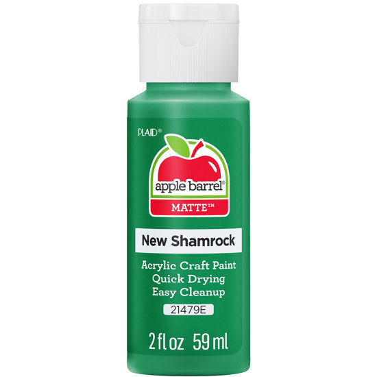Picture of Apple Barrel Acrylic Paint in Assorted Colors (2 oz), 21479, New Shamrock