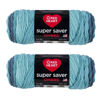 Picture of Red Heart Super Saver Jumbo Blue Tiful Ombre Yarn - 2 Pack of 283g/10oz - Acrylic - 4 Medium (Worsted) - 482 Yards - Knitting/Crochet