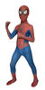 Picture of Riekinc Black Superhero Zentai Bodysuit Halloween Kids Cosplay Costumes Blue L