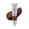 Picture of IT Cosmetics Your Skin But Better CC+ Cream, Deep Bronze - Color Correcting Cream, Full-Coverage Foundation, Hydrating Serum & SPF 50+ Sunscreen - Natural Finish - 1.08 fl oz