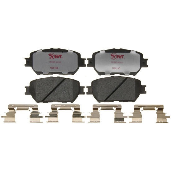Picture of Raybestos Premium Element3 EHT™ Replacement Front Brake Pad Set for Select Lexus GS300/IS250 and Toyota Camry Model Years (EHT908H)