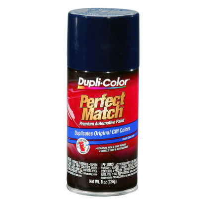 Picture of Dupli-Color EBGM05417 Perfect Match Automotive Spray Paint - General Motors Dark Blue, 29 WA7349, 42 - 8 oz. Aerosol Can