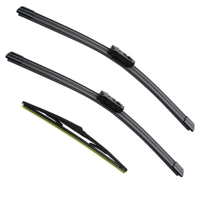 Picture of 3 Factory Wiper Blade Replacement for Lexus NX200t 2015-2017 NX300 2018-2021 NX300h 2015-2021 Original Equipment Windshield Window Wiper Blades Set
