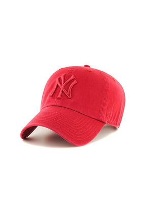 Picture of '47 New York Yankees Clean Up Strapback Red Cap