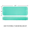 Picture of MicoYang Silicone Dish Drying Mat for Multiple Usage,Easy clean,Eco-friendly,Heat-resistant Silicone Mat for Kitchen Counter,Sink,Bar,Bottle,or Cup Mint M 17 inches x 6 inches