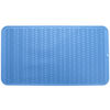 Picture of MicoYang Silicone Dish Drying Mat for Multiple Usage,Easy clean,Eco-friendly,Heat-resistant Mat for Kitchen Counter or Sink,Refrigerator or Drawer Liner Lichen Blue XXXXL 32 inches x 18 inches