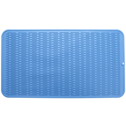 MicoYang Silicone Dish Drying Mat for Multiple Usage,Easy  clean,Eco-friendly,Heat-resistant Silicone Mat for Kitchen Counter or  Sink,Refrigerator or drawer liner Pink L 16 inches x 12 inches - Yahoo  Shopping