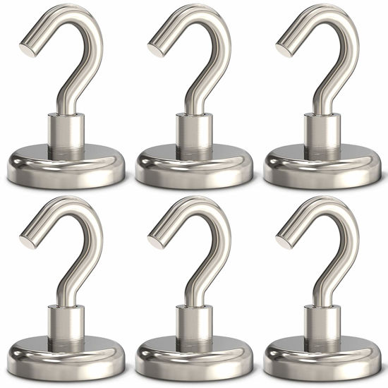 GetUSCart- GREATMAG Magnetic Hooks Heavy Duty, 100 lbs Strong