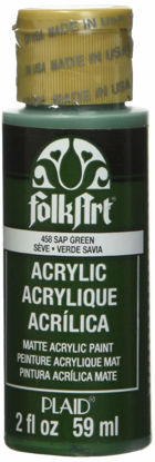 Picture of FolkArt Acrylic Paint in Assorted Colors (2 oz), 458, Sap Green