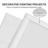 Picture of Canvas Panels 8x10 Inch 24-Pack, 10 oz Triple Primed Acid-Free 100% Cotton Paint Canvases for Painting, Blank Flat Canvas Board for Acrylics Oil Watercolor Tempera Paints