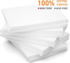 Picture of GOTIDEAL Stretched Canvases for Painting, 8x8" Inch Set of 7, Primed White - 100% Cotton Blank Art Square Canvas Boards for Painting for Acrylic Pouring, Oil Paint Dry & Wet Art Media