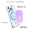 Picture of PopSockets: MagSafe Phone Grip, Phone Holder, Wireless Charging Compatible - Opalescent Pink