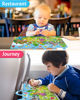 Picture of Benresive Reusable Sticker Books for Kids 2-4, Fun Sticker Books for Toddlers 1-3, Toddler Stickers Age 2-4, 31 Pcs Cute Waterproof Stickers for Teens Girls Boys, Birthday Gifts for Age 2 and Up - Dinosaurs Sticker Book