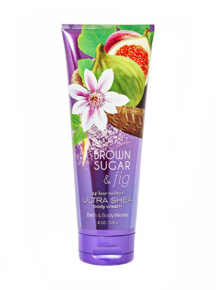 Picture of Bath & Body Works Ultra Shea Body Cream in Brown Sugar & Fig (8 oz)