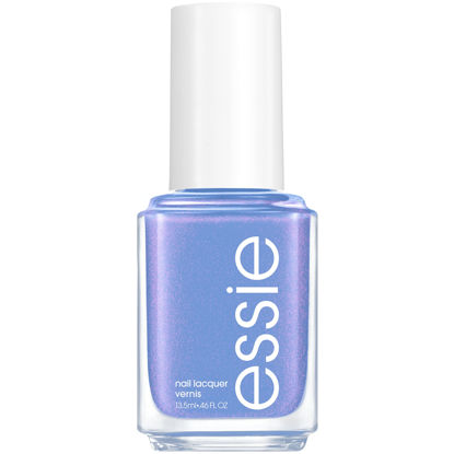 Picture of essie Salon-Quality Nail Polish, 8-Free Vegan, Periwinkle Blue, You Do Blue, 0.46 fl oz