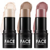 Picture of FOCALLURE 3 Pcs Cream Contour Sticks,Shades with Highlighter & Bronzer & Blush,Non-greasy and Water-resistant Face Contouring Pen,Easy to Sculpt the Face and Create a Lightweight Finishing Makeup (LIGHT)
