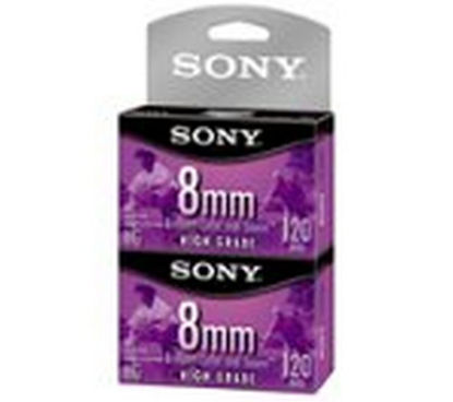 Picture of Sony Camcorder Cassettes High Grade 120 Minute, 8mm (2-Pack) (Discontinued by Manufacturer)