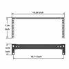 Picture of Mofangtech 4U Folding 19 Inches Cold Rolled Steel Wall Mountable Simple Vertical Rack and Networking Euipment Rack Including Hardware for Assembly (4U100)…
