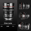 Picture of Meike 50mm T2.1 S35 Manual Focus Wide Angle Prime Cinema Lens for Canon EF Mount and Cine Camcorder EOS C100 Mark II, EOS C200, EOS 300 Mark II, EOS C300 Mark III, Zcam E2-S6 6K
