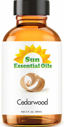 Picture of Sun Essential Oils 2oz - Cedarwood Essential Oil - 2 Fluid Ounces