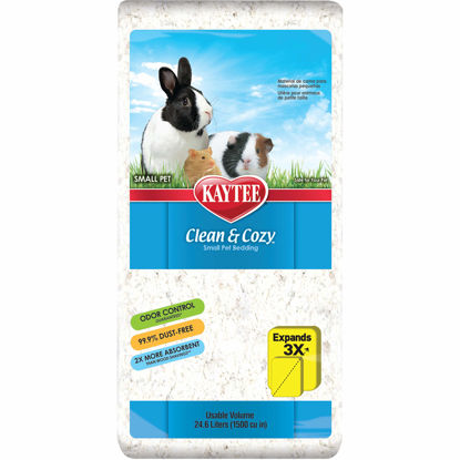 Picture of Kaytee Clean & Cozy White Small Animal Pet Bedding 24.6 Liters