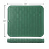 Picture of MicoYang Silicone Dish Drying Mat for Multiple Usage,Easy clean,Eco-friendly,Heat-resistant Silicone Mat for Kitchen Counter or Sink,Refrigerator or Drawer Liner Green XL 18 inches x 16 inches