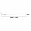Picture of 240pcs Hardware Nails, 1-1/2 Inches Nickel Plated Hanging Nails, Wall Nails for Hanging Picture, Wood Nails, Long Nails, Wire Nails (1-1/2 In)