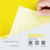 Picture of 12" x 12ft Heat Transfer Vinyl Rolls, PU (Strong Stretchy) HTV Vinyl Yellow for Shirts, Sooez Iron on Vinyl for All Cutter Machine, Easy to Cut & Weed for DIY Heat Vinyl Design, Matte Finish