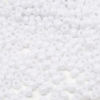 Picture of 1000 Pcs Acrylic White Pony Beads 6x9mm Bulk for Arts Craft Bracelet Necklace Jewelry Making Earring Hair Braiding (White)