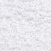 Picture of 1000 Pcs Acrylic White Pony Beads 6x9mm Bulk for Arts Craft Bracelet Necklace Jewelry Making Earring Hair Braiding (White)