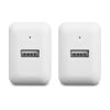 Picture of Amazon Basics 12W One Port USB-A Wall Charger (2.4 Amp) for Phones (iPhone 13/12/11/X, Samsung, and more), Pack of 2, White