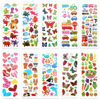 Picture of SAVITA 3D Stickers for Kids & Toddlers 500+ Puffy Stickers Variety Pack for Scrapbooking Bullet Journal Including Animal, Numbers, Fruits, Fish, Dinosaurs, Cars and More…