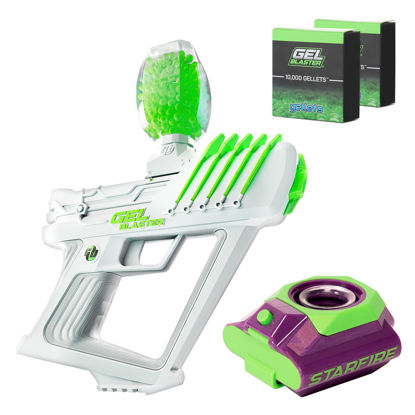 Picture of The Original Gel Blaster Surge (Day & Night Special Edition) - Includes Glow-in-The-Dark Starfire Technology - Extended 100+ Foot Range - Fast & Powerful 170 FPS - Semi & Automatic Modes - Ages 14+