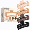 Picture of FRAMAR Large Claw Clips For Thick Hair - Hair Claws For Thick Hair Long Hair Claw Clips Variety Pack, Large Hair Clips For Thick Hair, Cute Claw Clips For Long Hair, Large Claw Clip