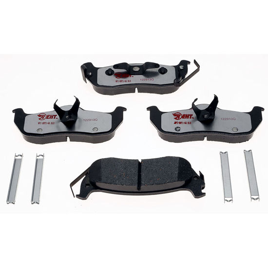 Picture of Premium Raybestos Element3 EHT™ Replacement Rear Brake Pad Set for Select Nissan Armada/Titan/Pathfinder Armada, Jeep Commander/Grand Cherokee, and Infiniti QX56 Model Years (EHT1041H)