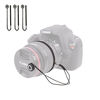 Picture of Foto&Tech Camera Lens Cap Keeper Holder with Elastic String Anti-Loss. Compatible with Canon, Nikon, Sony, Panasonic, Fujifilm, Pentax, Sigma DSLR SLR Evil Mirrorless Cameras Video Cameras (3 Pack)
