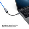 Picture of USB-C to Ethernet Adapter, Benfei USB Type-C (Thunderbolt 3) to RJ45 Gigabit Ethernet LAN Network Adapter Compatible for MacBook Pro 2019/2018/2017, MacBook Air and More