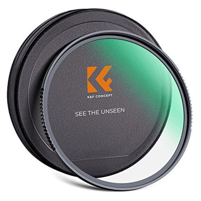 Picture of K&F Concept 82mm MC UV Protection Filter Shockproof Tempered Optical Glass with 28 Multi-Layer Coatings HD/Waterproof/Scratch Resistant for Camera Lens (Nano-X Series)