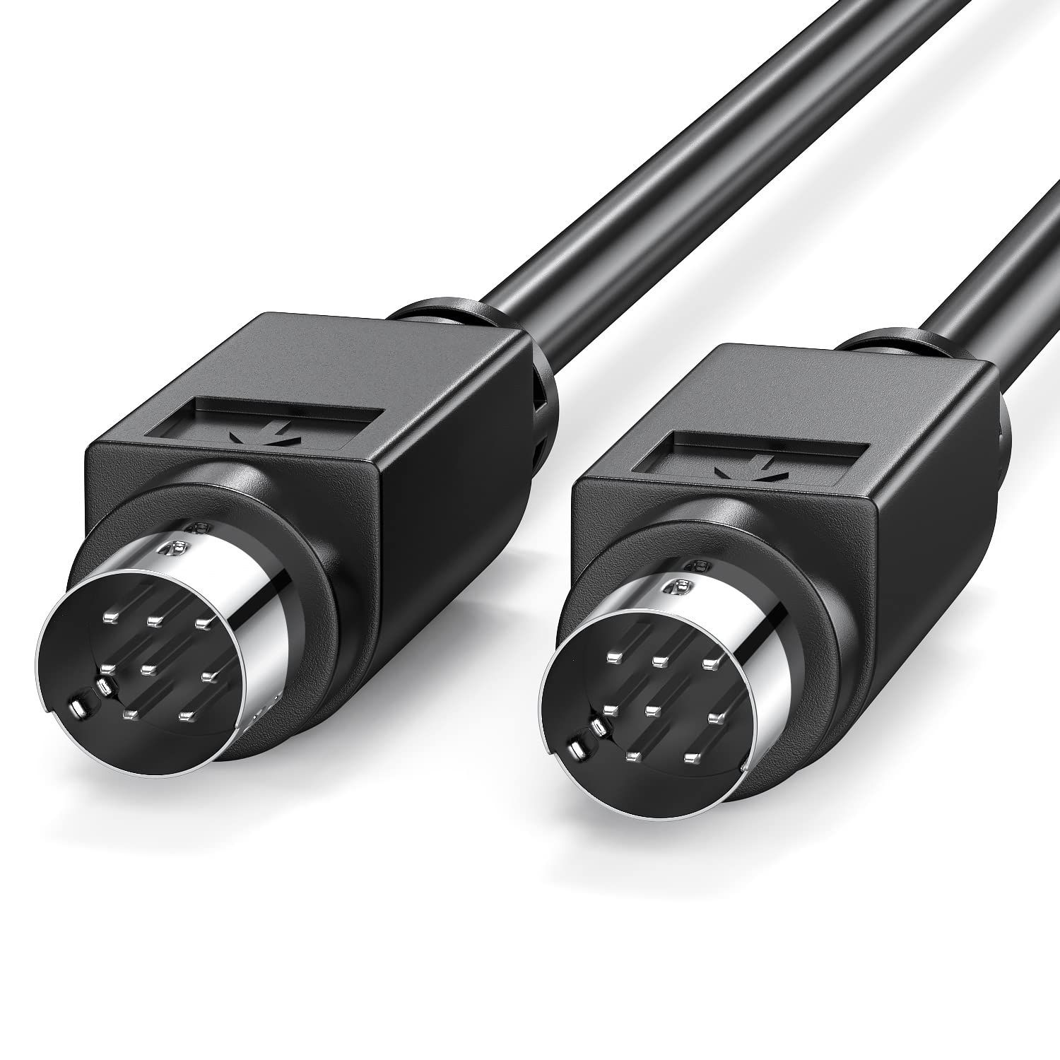 GetUSCart- JUXINICE Mini-DIN 8-pin Male to Male Cable,Copper Wire 8 PIN ...